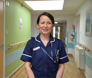 Ward Sister Mount Edgcumbe Hospice Claire Clark